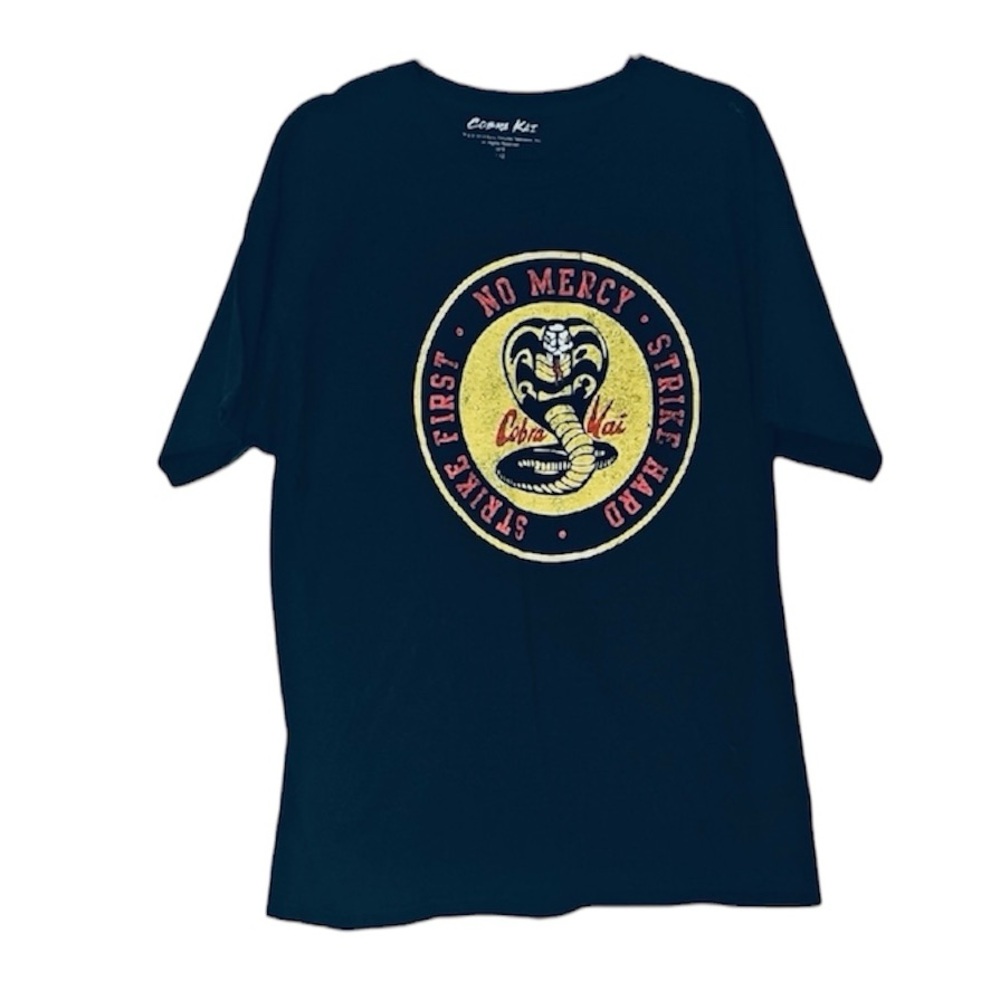 💚 Cobra Kai Black T-Shirt, Size L